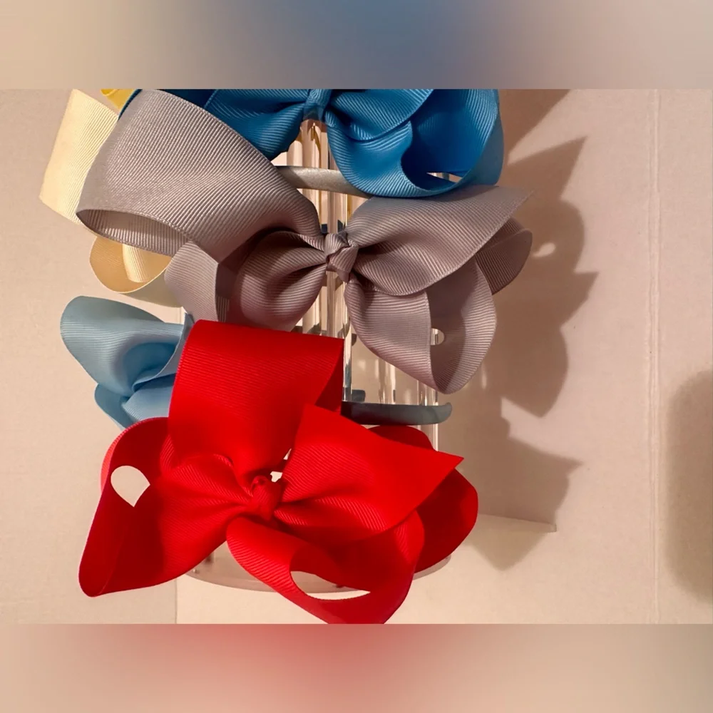 8 Grosgrain Bow Headbands